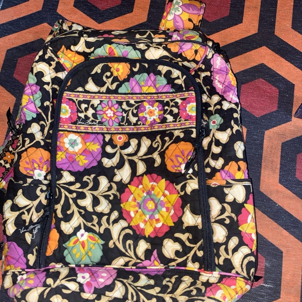 Vera Bradley Multicolor Floral Backpack